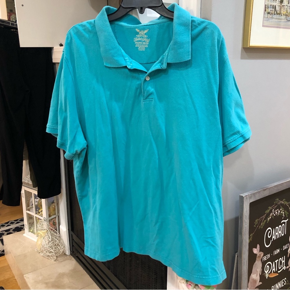 VINTAGE Faded Glory Men’s Short Sleeve Collared Polo Shirt